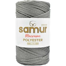 Samur 4 No Polyester Makrome 0420 Gri