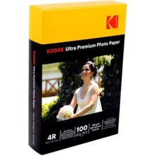 Kodak Fotoğraf Kağıdı Ultra Premium Glossy,parlak 10X15 260GR/M² Baskı Kağıdı