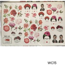 Gala Smart  Stıcker Naıl Art No:wc-15