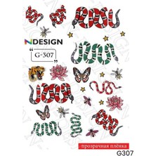 Gala Smart  Stıcker Naıl Art NO:G-307