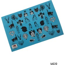 Gala Smart  Stıcker Naıl Art No:md-9