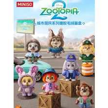 Zootopia 2 Daily Life Zootropolis Peluş Anahtarlık Figürü Charm Blind Box