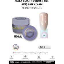Gala Smart  Akışkan Kıvamlı Gala Protez Tırnak Jeli No:07 - 15 ml