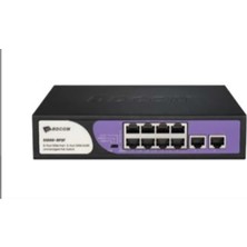 Bdcom S1000-8P2F 90W 8 Portpoe +2 Uplınk 100M Swıtch