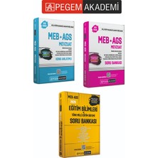 Pegem Akademi Yayıncılık PEGEM AKADEMİ 2026 MEB AGS Konu Anlatımlı Mevzuat +  2026 MEB AGS