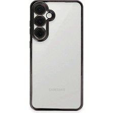 Tgzm Samsung Galaxy S24 Fe Kılıf Lensli Silikon - SIYAH-(5796) - VOANFD7432-4522