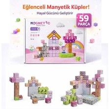LRS Store Manyetik Yapı Blokları 2cm3 Küpler Mıknatıslı – Çocuklar Için Eğitici Oyuncak Seti Minecraft Mıknatıslı Küpler