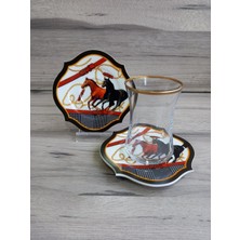 Konyax Çay Seti 12 Parça 6 Kişilik Hipodrom