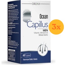 Ocean Capillus Men 60 Tablet - 3 Adet (180 Tablet)