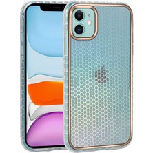 Zore iPhone 11 Uyumlu Desenli Parlayan Transparan Zprb Avva KAPAK-NO12