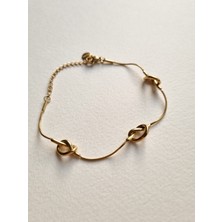 MoM's Collection Triple Nodes 316L Çelik  Bileklik