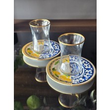 Konyax Lemone 2 Kişilik Çay Seti