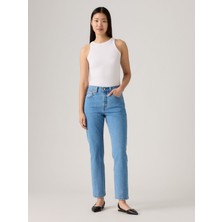 Levi's 501 Crop Great Story Kadın Mavi Jean Kot Pantolon A7739-0029