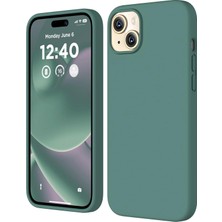 Hype Store iPhone 15 Kılıf 6.7 ile Uyumlu, Ince Sıvı Silikon 3 Katmanlı Tam Kaplamalı Yumuşak Jel Kauçuk Telefo