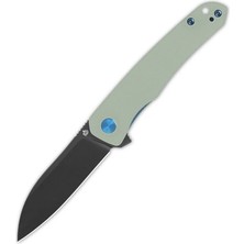Qsp Otter | Jade G10 Sap | Liner Lock | 14C28N Çelik Çakı | QS140-D2
