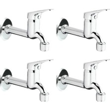 Kaia Life 4lü Aç Kapa Mix Lavabo Musluk Wc Lavabo Uzun Musluk Perlatörlü