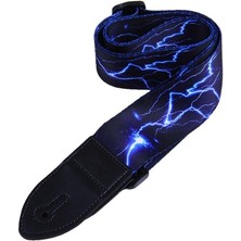 Braventa Collection Gitar Askısı Night Lightning (88-146 Cm)