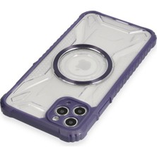 Starseven Newface Iphone 11 Kılıf Prag Magneticsafe Kapak - Derin Mor