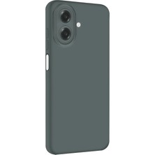 Starseven Newface Galaxy A07 4g Nano Içi Kadife Silikon - Gri