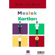 Parana Yayınları Meslekler - Bak Öğren Kartları - Ilk Bilgilerim