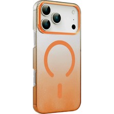 Starseven Newface Iphone 17 Glossy Magsafe Kapak - Turuncu
