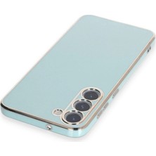 Olinea Newface Galaxy S23 Kılıf Volet Silikon - Açık Yeşil