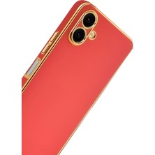 Olinea Newface Galaxy A07 4g Volet Silikon - Kırmızı