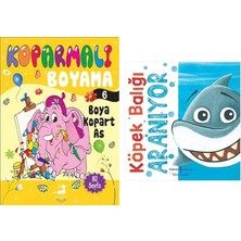 Olimpos Çocuk Koparmalı Boyama - 6: Boya, Kopart, As... +1 Eğitim Kitabı