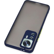 Sh Ticaret Newface Mi 12T Kılıf Montreal Silikon Kapak - Lacivert