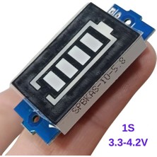 China 1s Lityum Batarya Kapasite Göstergesi Modülü 3.3V-4.2V