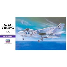 Hasegawa E7 537 1/72 Ölçek, S-3A Viking, Savaş Uçağı Plastik Model Kiti