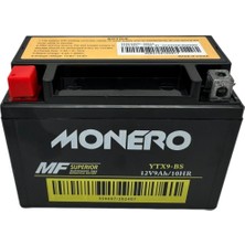 Monero 12 Volt 9 Amper Akü YTX9A-BS (12V 9AH/10HR)