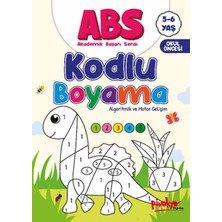 Pinokyo Yayınları Abs 5-6  Yaş Kodlu Boyama
