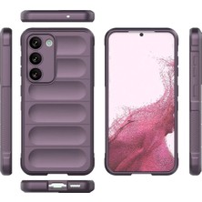 Olinea Newface Galaxy S23 Kılıf Optimum Silikon - Mor