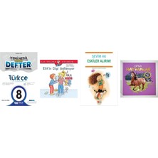 Nitelik Yayınları 8. Sınıf Türkçe Yeni Nesil Nitelikli Defter... +3 Eğitim Kitabı