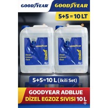 Motorx Ultra Performans Adblue Dizel Egzoz Sıvısı 10 Litre 5+5=10 Lt  2 Li Set