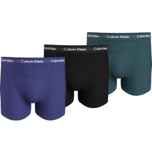 Calvin Klein Erkek Yeşil Calvin Klein Trunk 3pk Erkek Yeşil Boxer Set