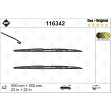 Valeo Storozal Silecek Süpürgesi Ön Audi A4 550 x 550 mm Eski Tip