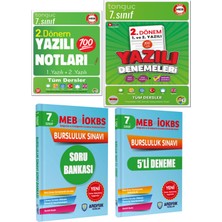 Tonguç Akademi 7. Sınıf  2. Dönem Yazılı Notları ve Yazılı Denemeleri  /  Bursluluk Sınavı Soru Bankası ve Deneme Seti