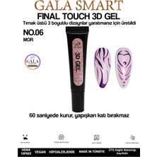 Gala Smart  3D 3 Boyutlu Nail Art Jeli No:3d-6