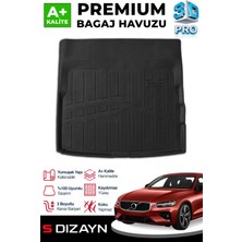 Universal S-Dizayn Volvo S60 3D Pro Bagaj Havuzu 2018 Üzeri A+ Kalite