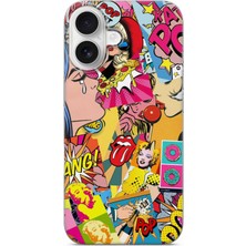 Lelia iPhone 17 Uyumlu Baskılı Şeffaf Telefon Kılıfı | Koleksiyon: Queenmode Femme