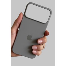 Pronorth IPhone 17 Pro Max Uyumlu Kılıf Logolu Lansman Soft Yumuşak Içi Kadife Silikon Kapak