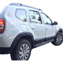 Aftermarket Dacia Duster 2010-2017 Dodik Kapı Kaplama Seti 12 Parça Damalı Koruma Mat Siyah