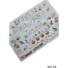 Gala Smart  Stıcker Naıl Art No:wc-34