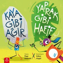 Kidz Redhouse Çocuk Kitapları Kaya Gibi Ağır, Yaprak Gibi Hafif