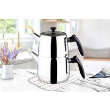 Hype Store Paci Aleda Serisi Plastik Kulplu 304 Çelik Çaydanlık 2 Litre Hacimli