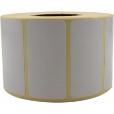 Hype Store Hazır Etiketler , Hazır Al Hızlı Al Kuşe Etiket 60MM x 30MM Ruloda 1000 Adet 40MM Kuka Çapında Baskı