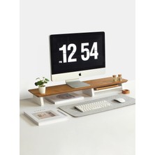 Hype Store Fagus Wood Monitör Yükseltici, Monitör Standı, Ahşap Ekran Yükseltici (Meşe)