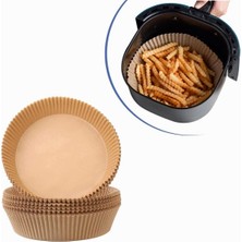 Hype Store Buffer® Air Fryer Pişirme Yağlı Kağıdı Yağ Geçirmez Yapışmaz Gıda Bir Çok Modele Uyumlu Pişirme Kağı